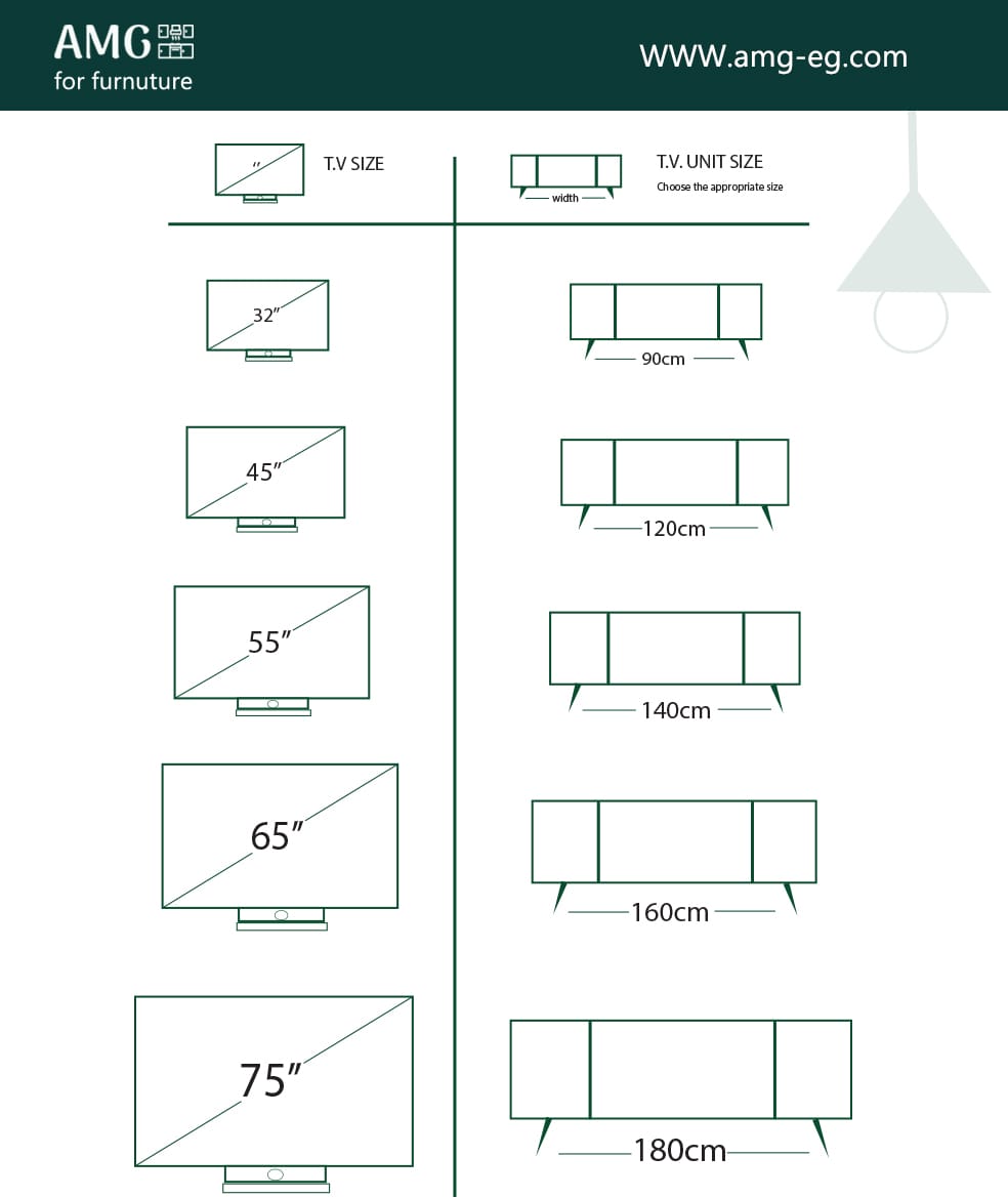 TV Unit TVU035 - وحدة تلفزيون